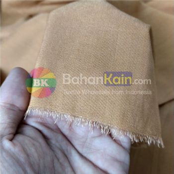 Kain Rayon Water Repellent Warna Coklat